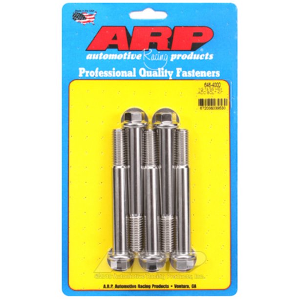 ARP 1/2-13 x 4in SS Hex Bolt Kit (Pack of 5)