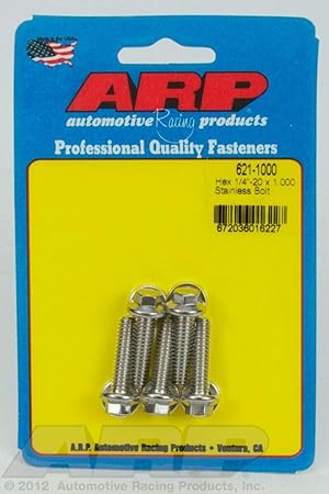 ARP 1/4-20 x 1.000 Hex SS Bolts
