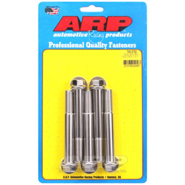 ARP 1/2-20 x 3.750 Hex SS Bolts (5/pkg)