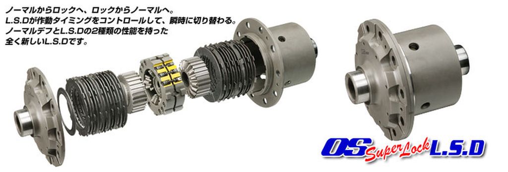OS Giken Mercedes Benz (W219) CLS500/AMG - C63/E55 5.5L TCD SuperLock LSD