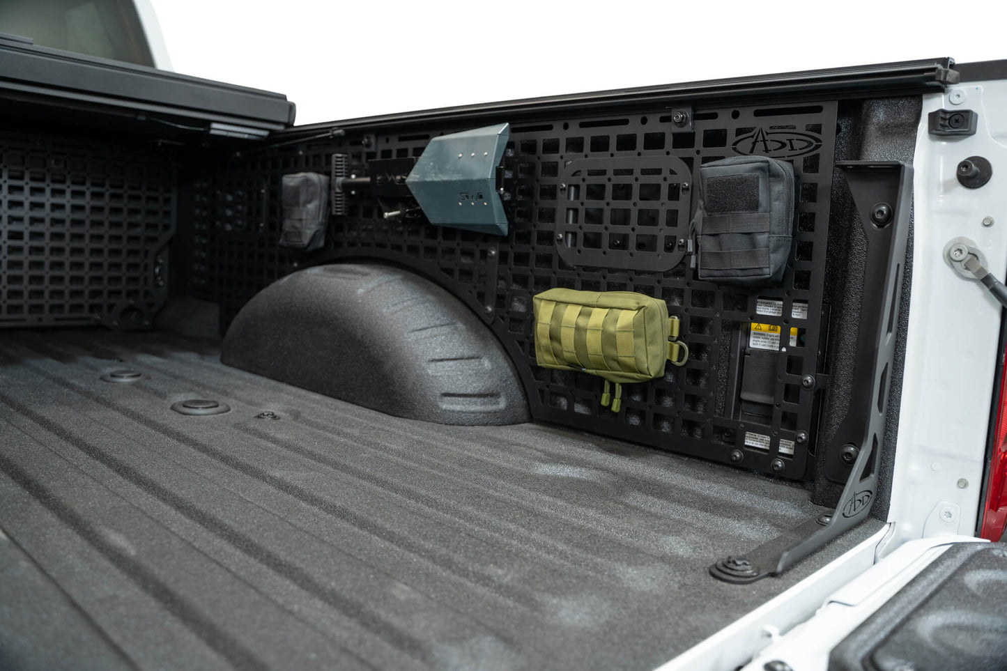 ADD 2023+ Ford Super Duty F250/350 Bed Side Molle - Passenger Front