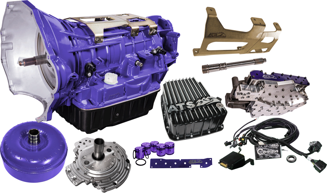 ATS Diesel 07.5-11 Dodge Ram 6.7L Cummins 4WD Stage 2 68Rfe Transmission Package