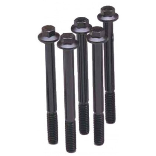 ARP 1/2in -13x2.500 Hex Black Oxide Bolts (5/pkg)
