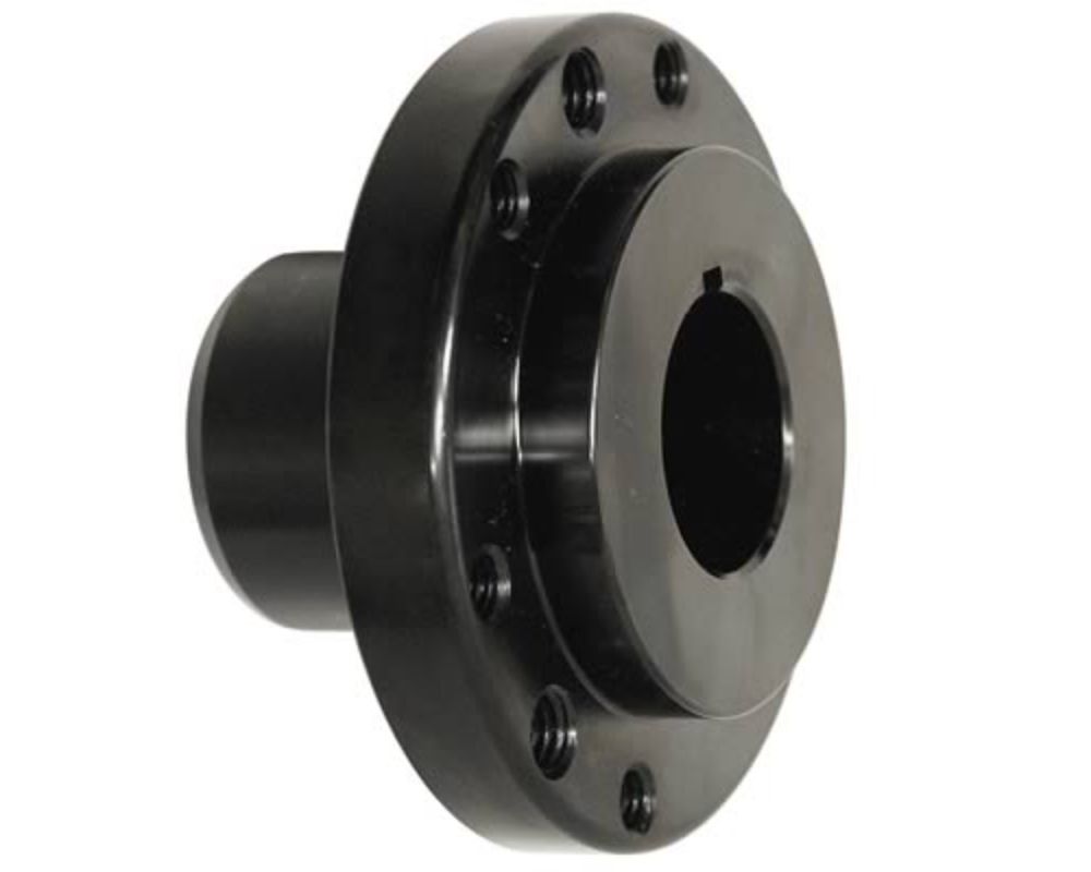 ATI Crank Hub - Steel - Chevy SB V8 - Blower w/BBC Seal Diameter - (2) 3/16 Key - 6-Bolt - 3/8-16