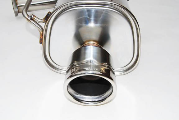 Invidia 08-09 WRX Sedan Q300 Single Stainless Steel Tip Cat-back Exhaust