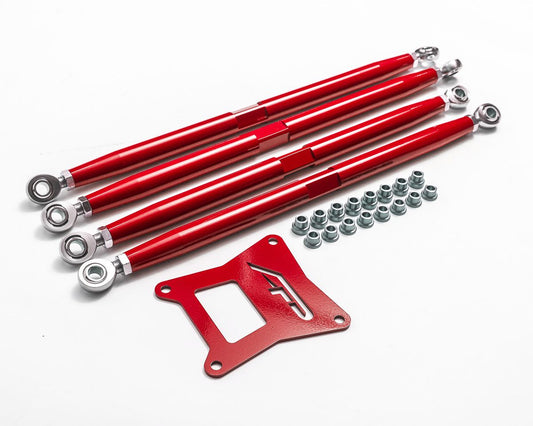 Agency Power 17-21 Polaris RZR 1000 XP Turbo Red Adjustable Rear Arms