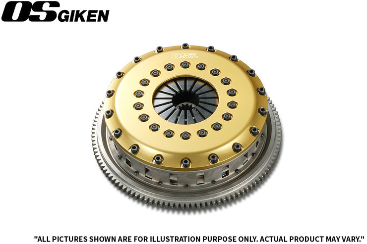OS Giken Mitsubishi CZ4A Evo X/Overhaul A TR Series Twin Plate Clutch Kit
