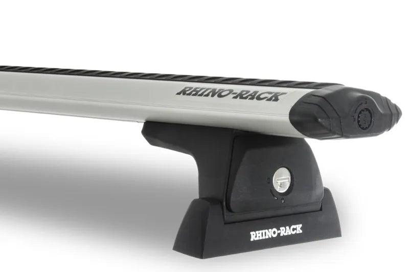 19-21 Ford Ranger 4 Door Pick Up Vortex RLT600 Ditch Mount 2 Bar Roof Rack - Black