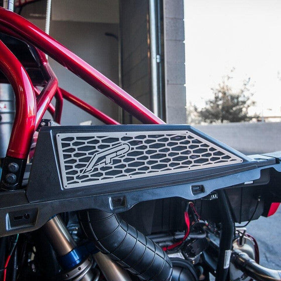 Agency Power 14-18 Polaris RZR XP / 16 Polaris RZR XP Turbo Silver Aluminum Side Vent Covers