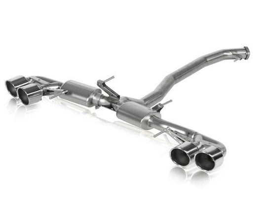 Akrapovic 08-17 Nissan GT-R Slip-On Line (Titanium) w/ Carbon Tips