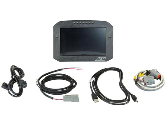 AEM CD-7L Carbon Logging Flush Digital Dash Display