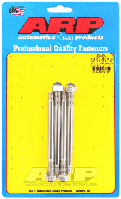 ARP 1/2in -20 x 3.000in 12pt SS Bolts (5/pkg)