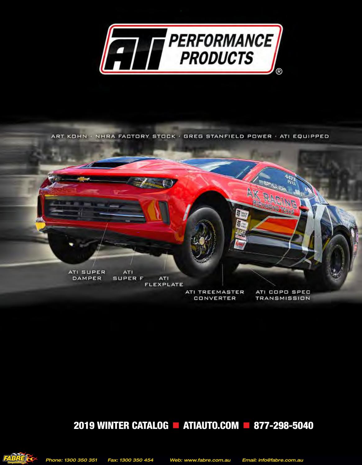 ATI Crank Hub - Steel - 4 Grv - Honda B - Race Style