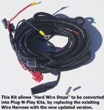 AMP 2008 Ford Super Duty Powerstep Wire Harness