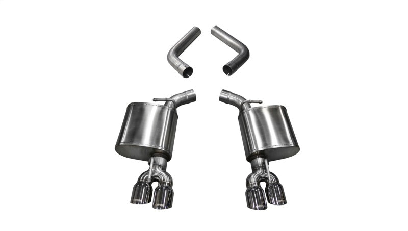 Corsa 15-19 Dodge Challenger 6.4L/17-19 Challenger 5.7 Polished Sport Axle-Back Exhaust w/3.5in Tips