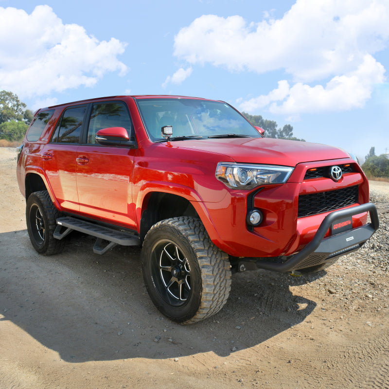 Go Rhino RB10 Running Boards - Tex Black - 4in Drop Down Steps (Pair)