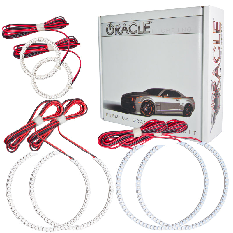 Oracle Dodge Charger 05-10 LED Triple Ring Halo Kit - White