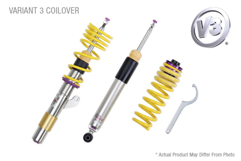KW Coilover Kit V3 2017+ Audi A4 (B9) Sedan w/ Electronic Dampers