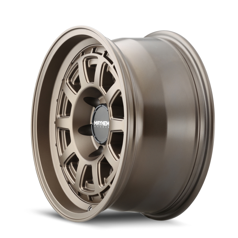 Mayhem 8303 Voyager 17x8.5 / 6x120 BP / 0mm Offset / 66.9mm Hub Dark Bronze Wheel
