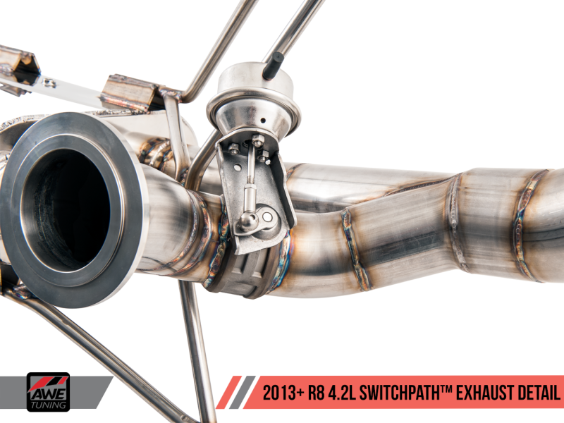 AWE Tuning Audi R8 4.2L Coupe SwitchPath Exhaust (2014+)