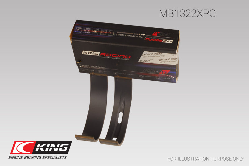 King Vw V8/V10 R8/RS6/Huracan (Size 0.25) pMaxKote Coated Main Bearing Set