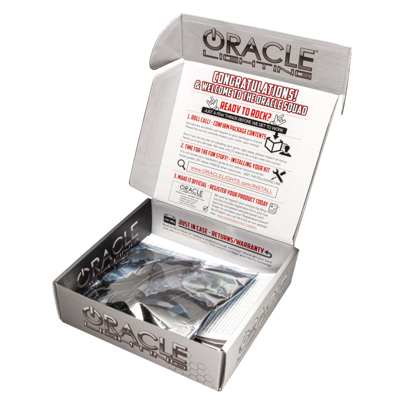 Oracle GMC Sierra 14-15 LED Waterproof Fog Halo Kit - ColorSHIFT