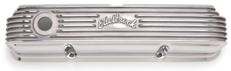 Edelbrock Valve Cover Classic Series Ford 1958-1976 FE V8 Polshed