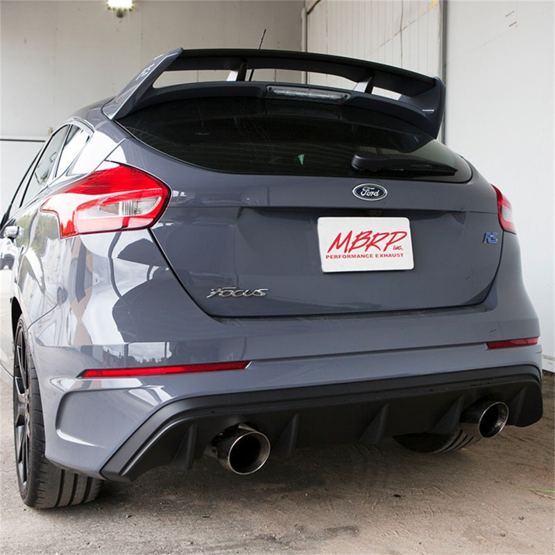 MBRP 2016+ Ford Focus RS 3in Dual Outlet Cat-Back Exhaust T409 SS
