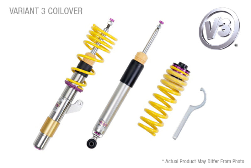 KW Coilover Kit V3 2018+ Audi S5 (B9) Coupe w/o Electronic Dampers (50mm)